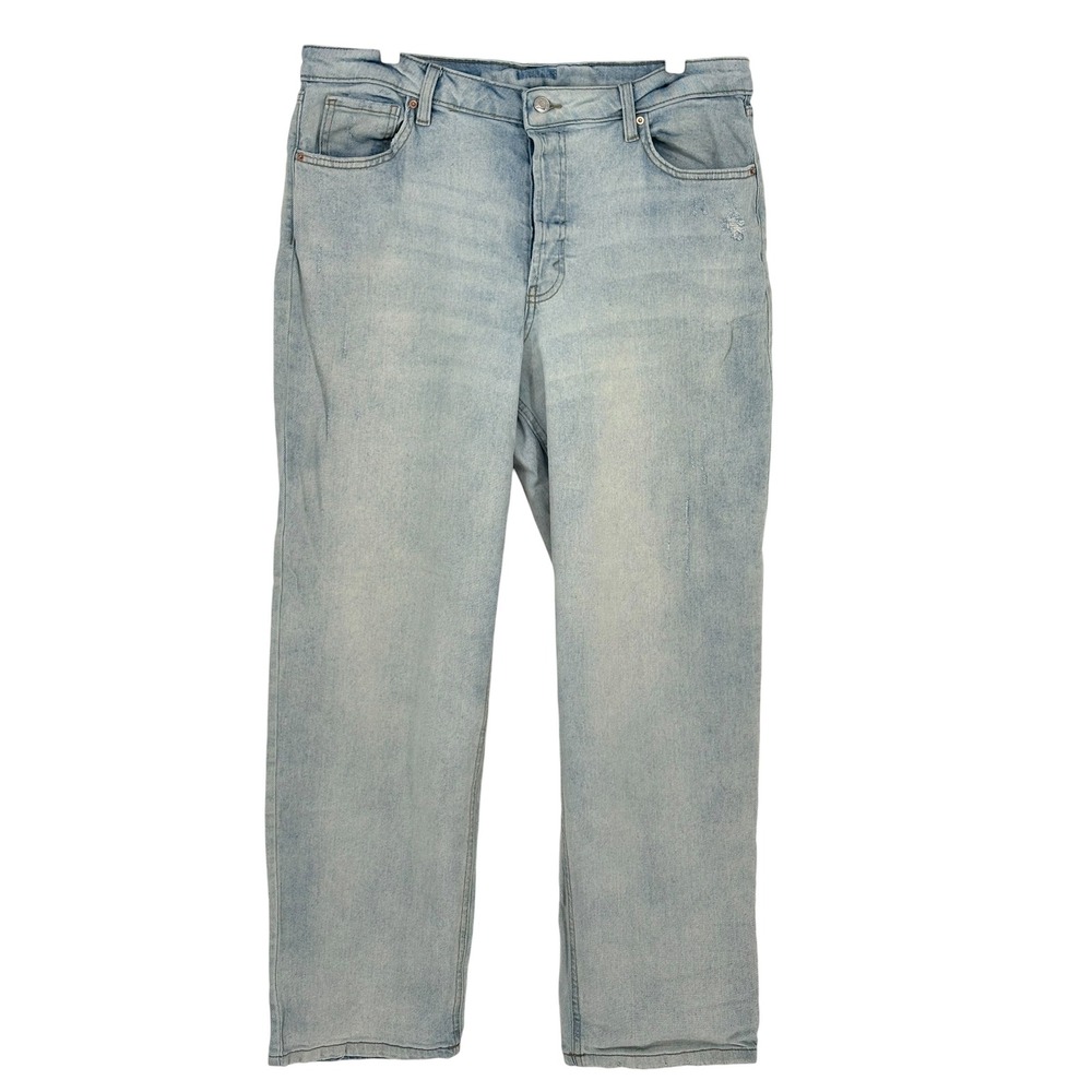 Wild Fable Straight Leg Jeans Light Wash Button Fly Denim 16